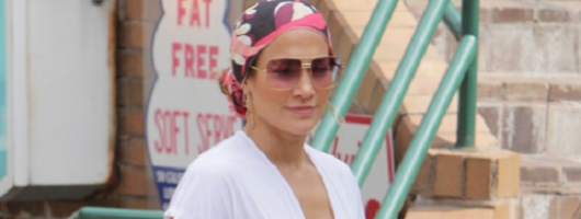 JLo, Beau, Twins in Toronto FEAT