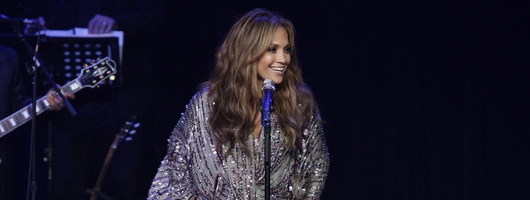 JLo Performing Carousel of Hope